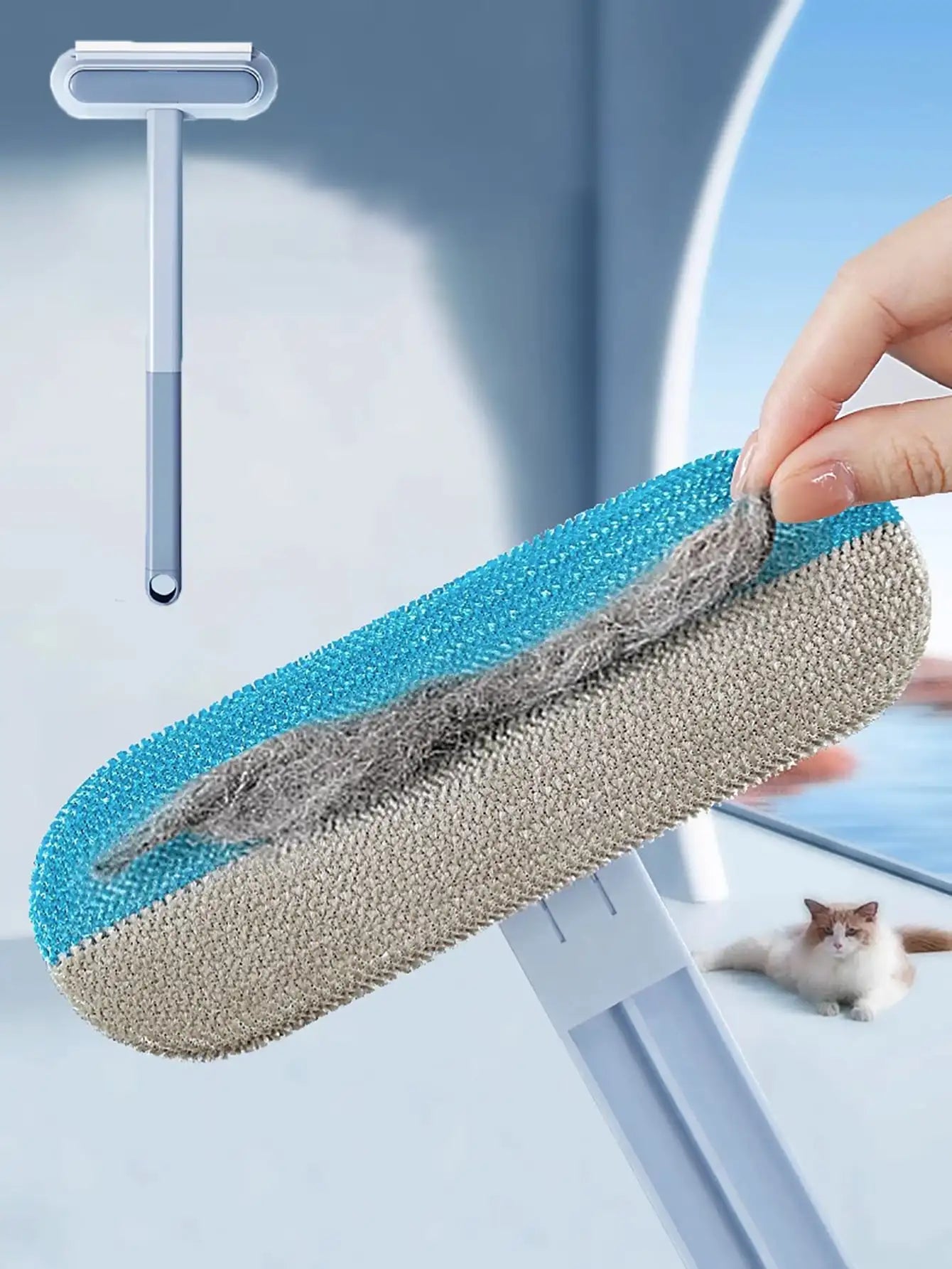 Zvizzi Pets™ Multifunctional Pet Hair Remover Brush