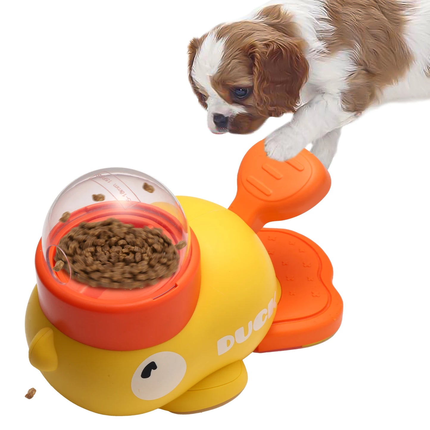 ZvizziPets™ Duck Treat Dispenser – Puzzle Feeder Toy