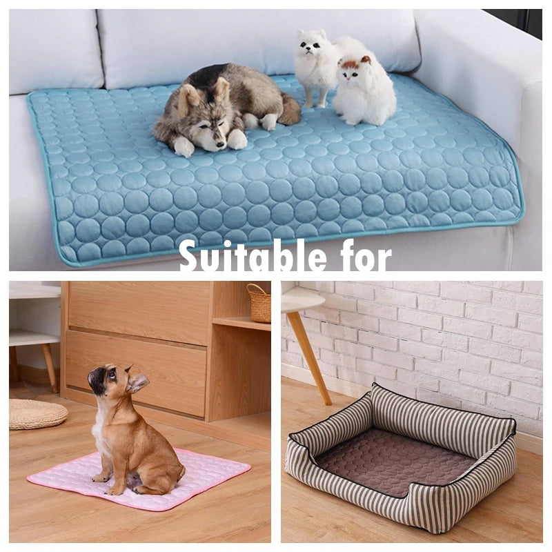 Zvizzi ChillMat™ – Summer Cooling Pad for Dogs & Cats