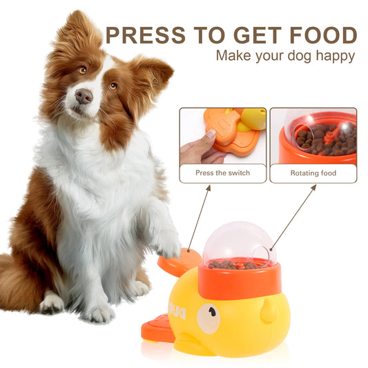 ZvizziPets™ Duck Treat Dispenser – Puzzle Feeder Toy