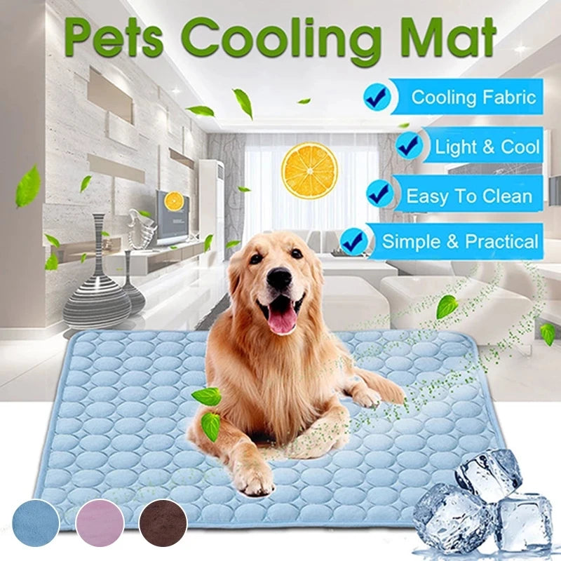Zvizzi ChillMat™ – Summer Cooling Pad for Dogs & Cats